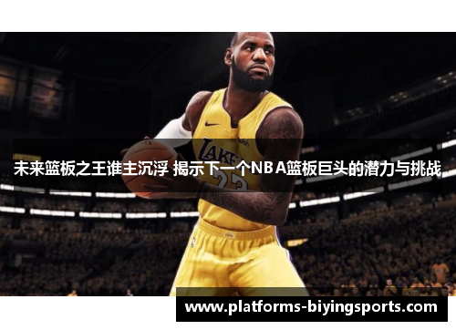 未来篮板之王谁主沉浮 揭示下一个NBA篮板巨头的潜力与挑战