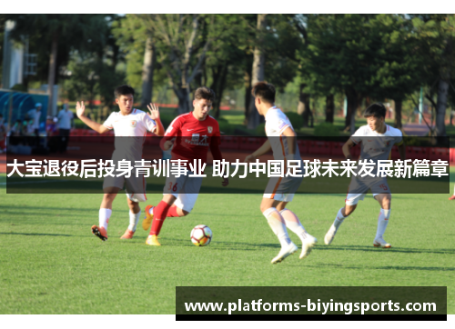 大宝退役后投身青训事业 助力中国足球未来发展新篇章