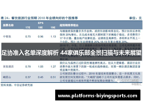 足协准入名单深度解析 44家俱乐部全景扫描与未来展望 足协准入名单深度解析 44家俱乐部全景扫描与未来展望