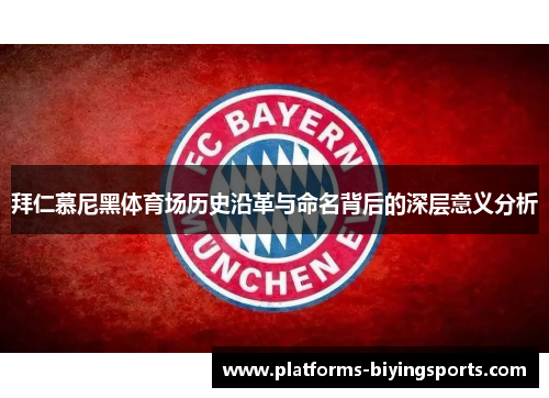 拜仁慕尼黑体育场历史沿革与命名背后的深层意义分析 拜仁慕尼黑体育场历史沿革与命名背后的深层意义分析